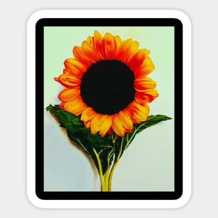 Sunflower Sticker